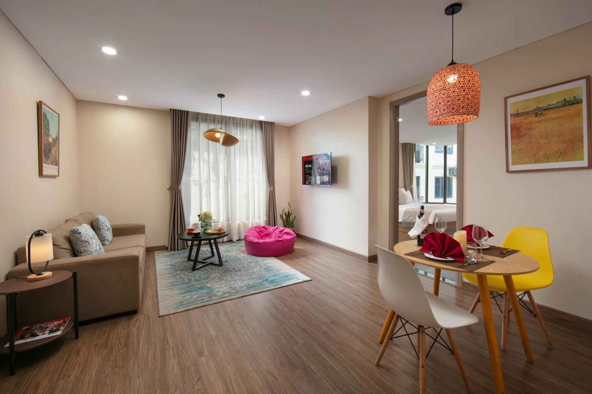 Hb Serviced Apartment - Lac Long Quan 하노이 외부 사진