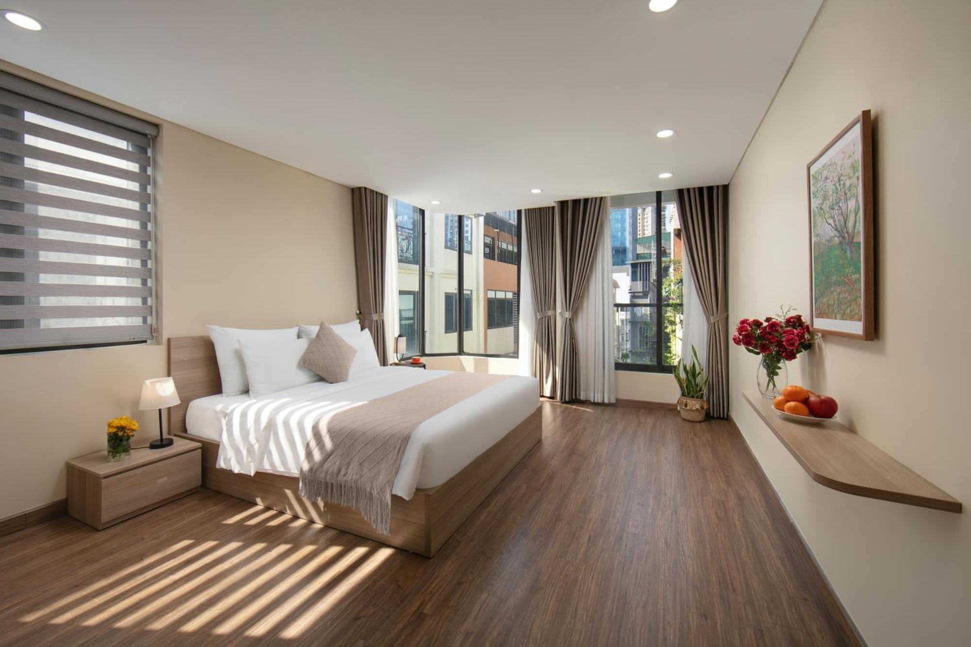 Hb Serviced Apartment - Lac Long Quan 하노이 외부 사진